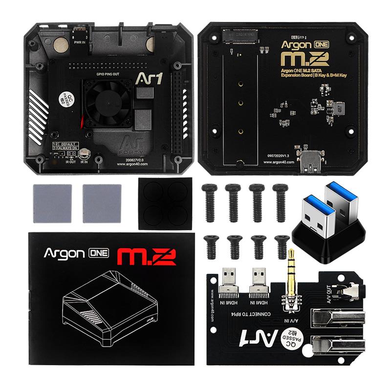 Argon ONE, Casing M.2 dengan C - Argon One V3 M.2 Nvme Case ulasan dan harga