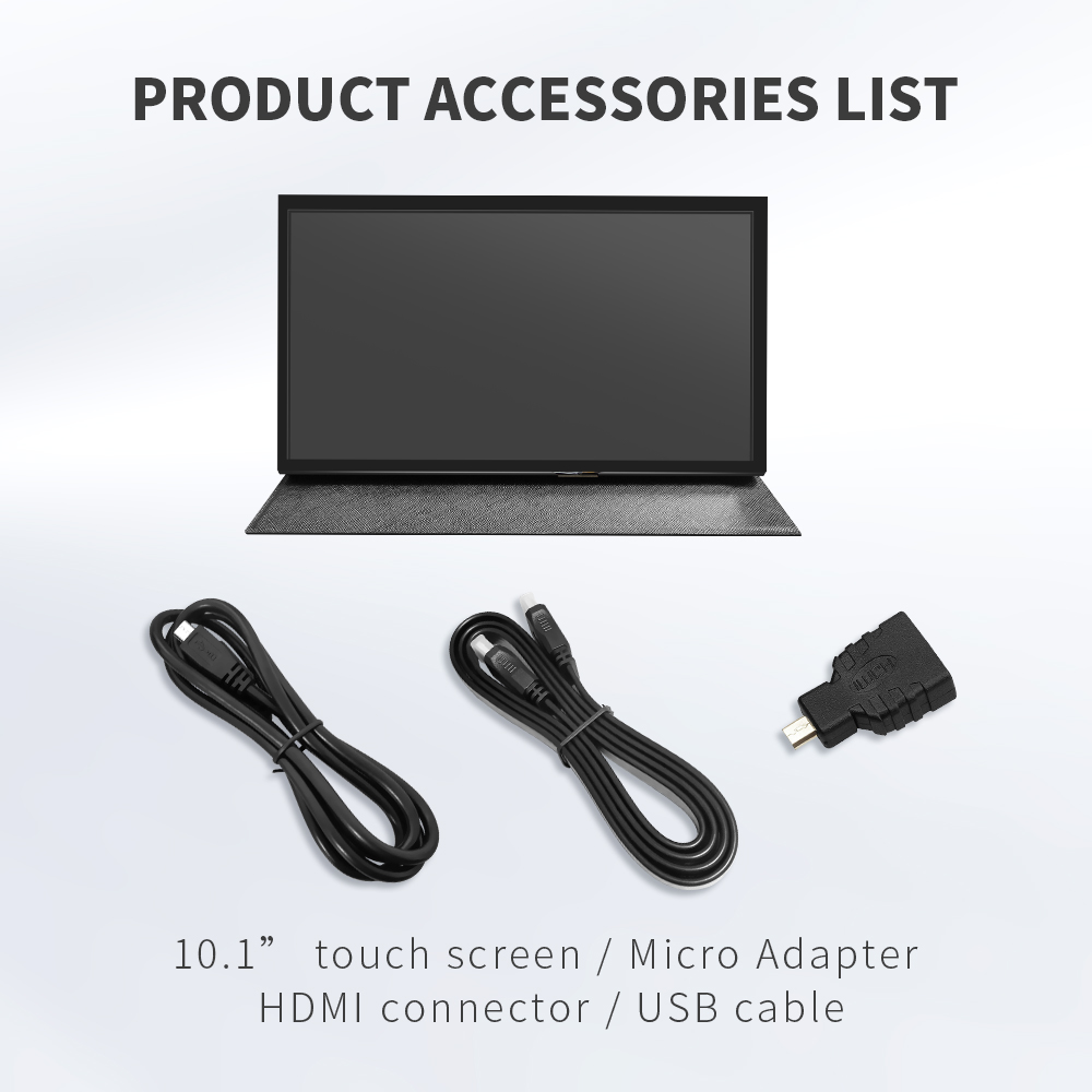 LCD HDMI 10.1 inci (H) Monitor - Raspberry Pi 10.1 Inch Capacitive Touch Screen Ips ulasan dan harga