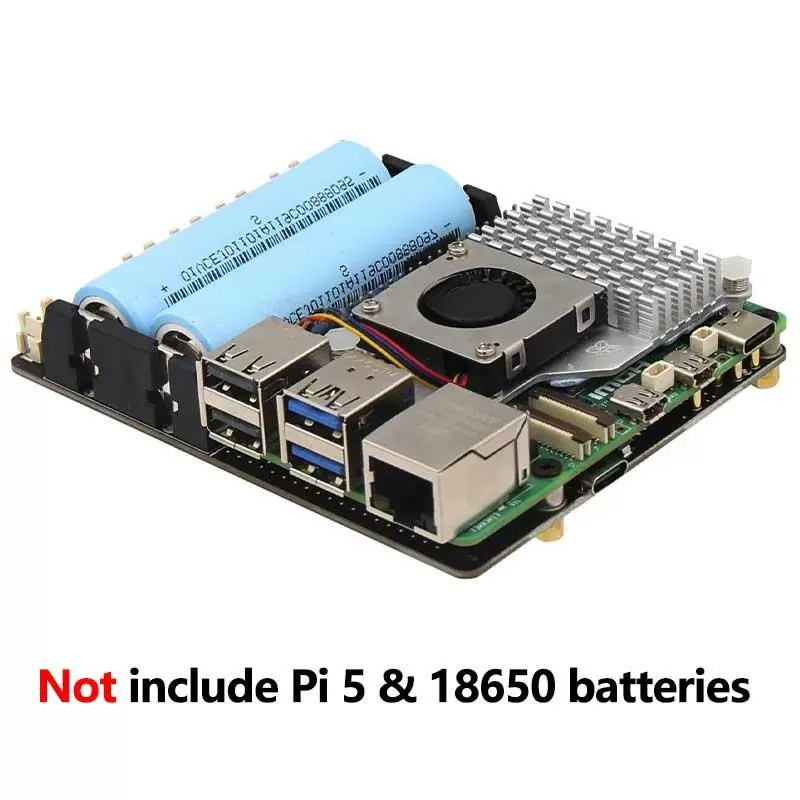 Papan Ekspansi Manajemen Daya  - Raspberry Pi Uninterrupted Power Supply Ups 18650 ulasan dan harga