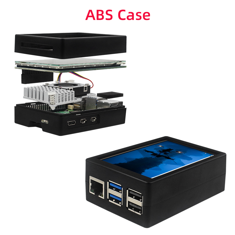 Layar Sentuh 3.5 Inci 50Hz FPS - Argon One V3 M.2 Nvme Case ulasan dan harga